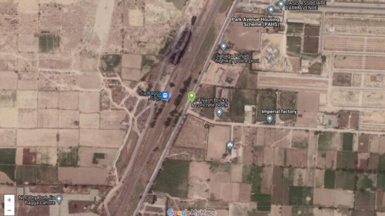 Union Liberty Land Lahore Location Map